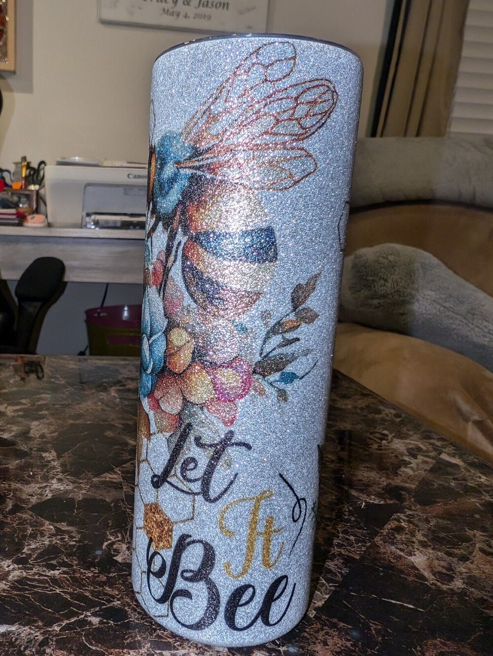 New Let It Bee 20 Oz Tumbler